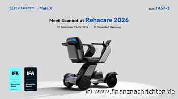 Shenzhen Xcanbot Co., Ltd.: Preisgekrönter Xcanbot Mate X feiert Branchenpremiere auf der REHACARE International 2026