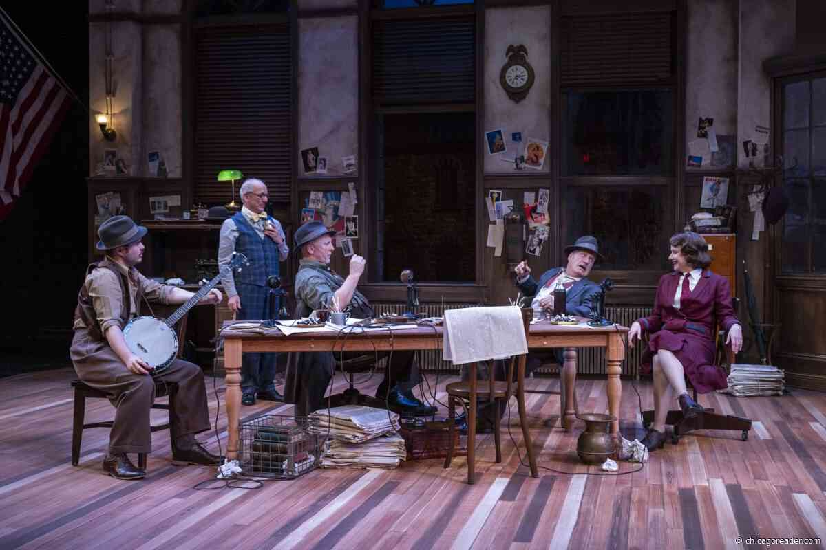 The Front Page is a rollicking love letter to Chicago theater and journalism