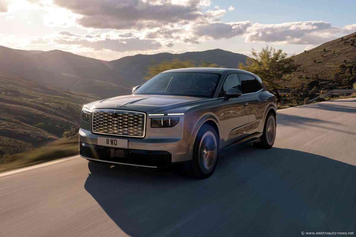 Bentley Torcal: elektrisch, aber eben auch typisch Bentley