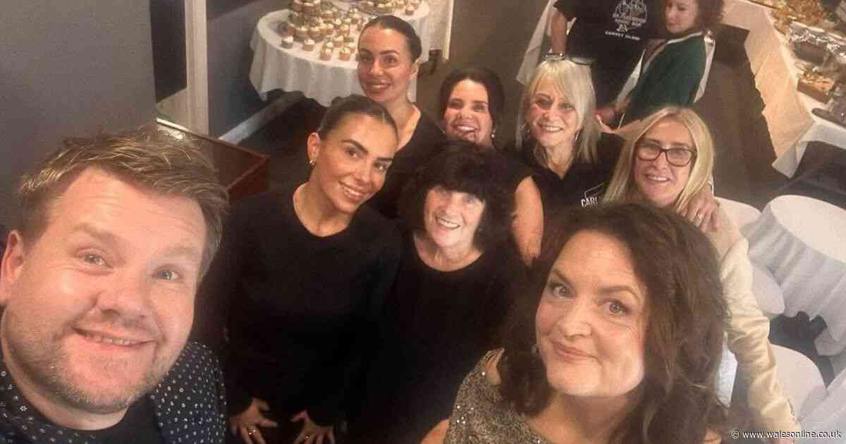 Major stars celebrate Gavin & Stacey star Ruth Jones' 60th birthday at Porthcawl club