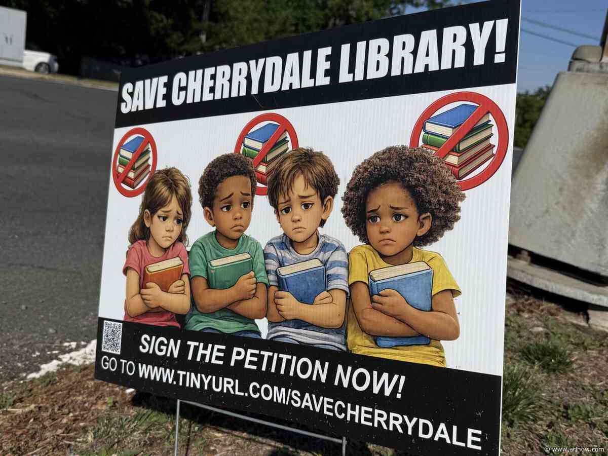 Successful fight to save Cherrydale Library honored by Virginia Library Association