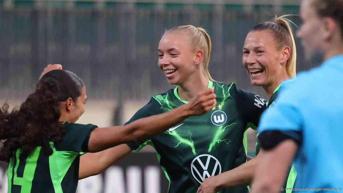 6:1! Wölfinnen feiern Torfestival bei ihrer Europa-Cup-Premiere