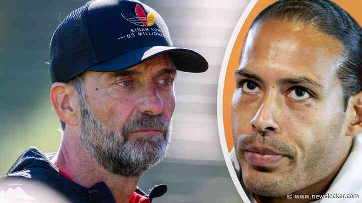 Jürgen Klopp over hartenkreet voormalige pupil Virgil van Dijk: ’Ik denk niet dat het de journalisten zal veranderen’