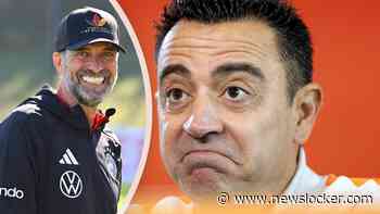 Deelt Duitse bondscoach Jürgen Klopp hier speldenprikje uit? ’Ik ken meer spelers van het Nederlands elftal persoonlijk dan Xavi’