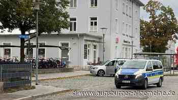 Polizeieinsatz am Bahnhof in Neuburg: Streit im Zug eskaliert