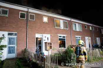 Flinke rookontwikkeling bij brand in woning