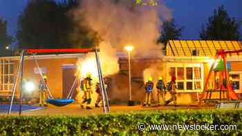 Brand bij buurthuis in Osdorp, vermoedelijk brandstichting
