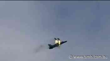 RAF jet crashes in Wales