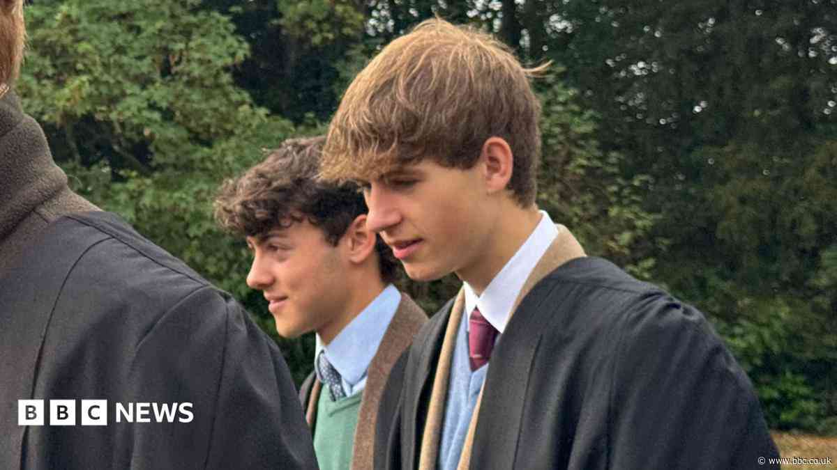 Earl of Wessex among freshers in university procession