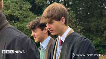 Earl of Wessex among freshers in university procession