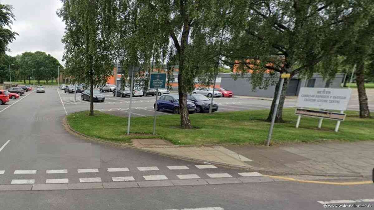 Man on motorbike 'drives across football training session carrying machete'
