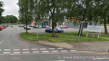Man on motorbike 'drives across football training session carrying machete'
