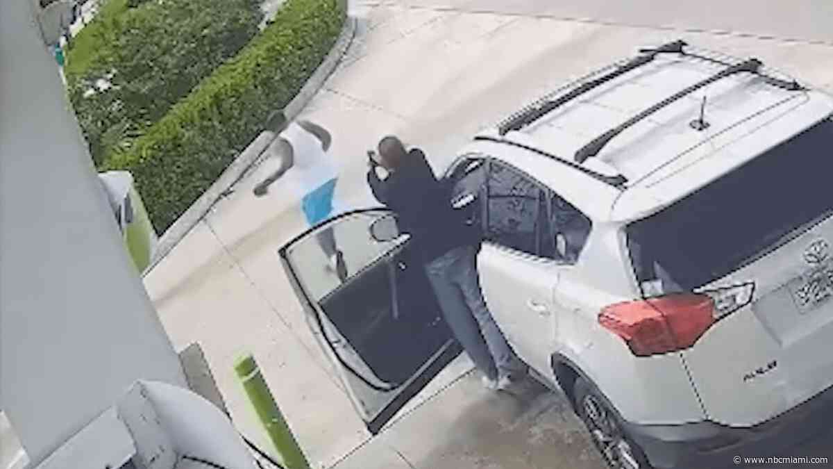 Pompano Beach gas station shooting investigated as man shot still critical, BSO says