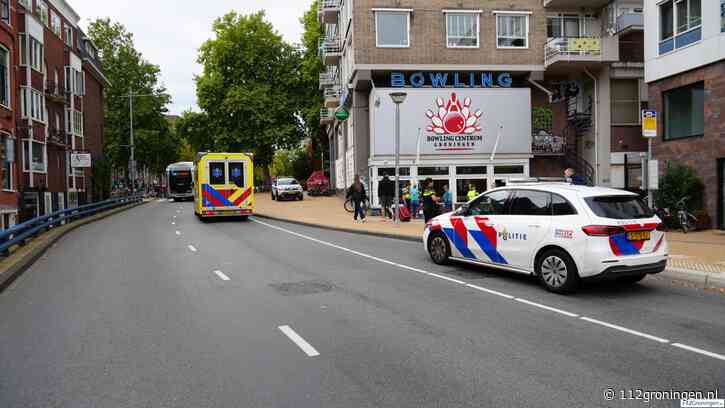 Lijnbus en fietser botsen op Gedempte Kattendiep & Kastanjelaan ongeval