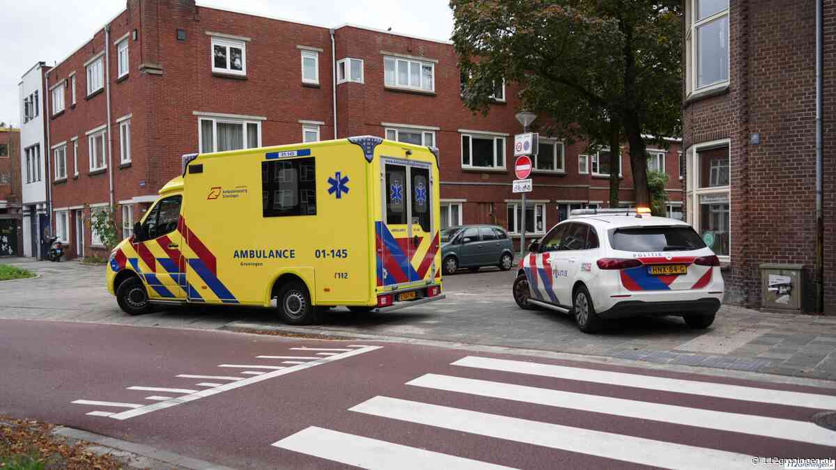 Scooter botst met auto, 1 gewonde