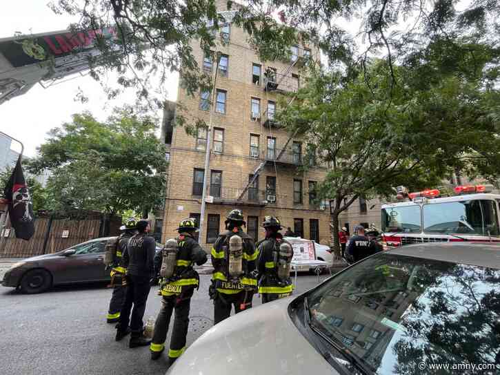 Two-alarm Bronx fire leaves one dead, another injured after jumping from window