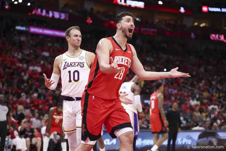 Alperen Sengun Believes Rockets Outplayed Lakers In Playoffs But Lacked Experience