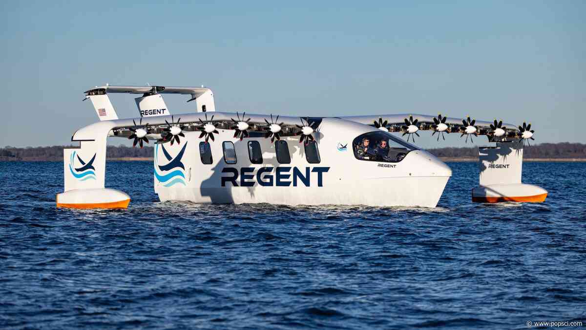 Soviet ‘sea monsters’ inspired this futuristic ‘flying boat’