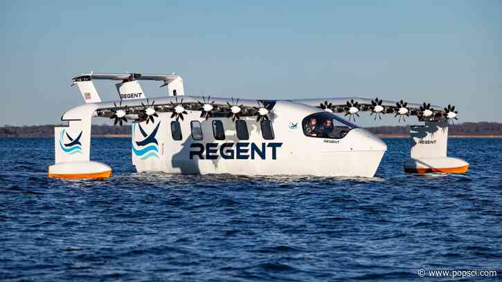 Soviet ‘sea monsters’ inspired this futuristic ‘flying boat’