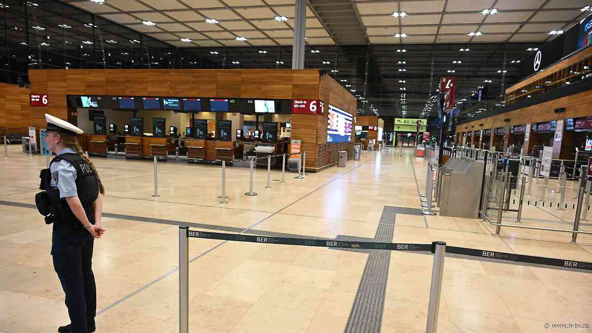 Bundespolizei gibt Entwarnung: Drohnenalarm legt Flughafen BER kurzzeitig lahm