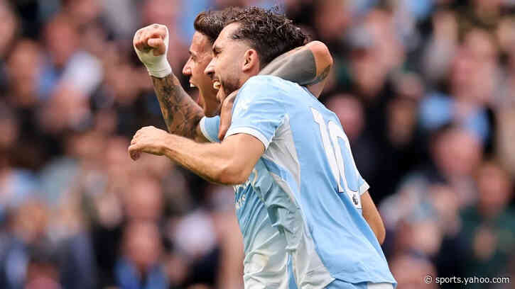 Two pieces of the Manchester City midfield haven’t yet come together out of possession