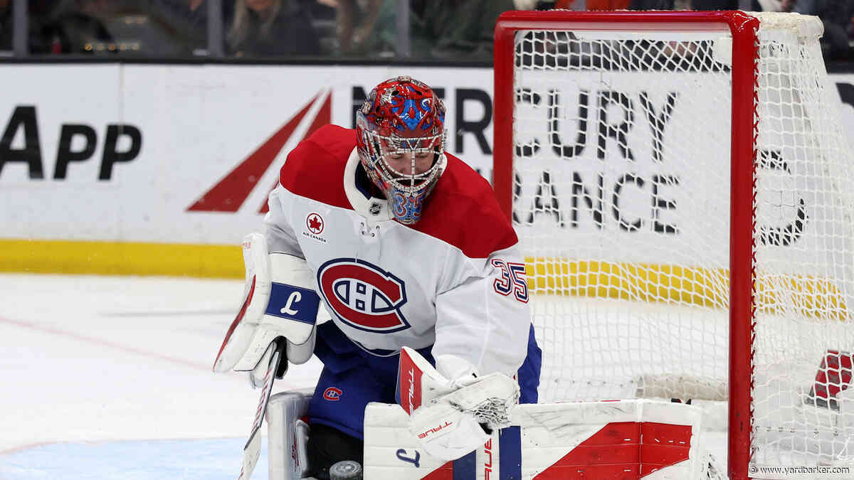 'He’s having a great camp': Martin St-Louis sings Samuel Montembeault’s praises