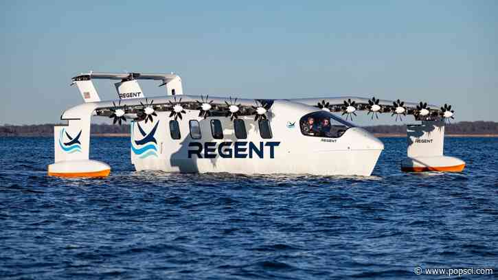 Soviet ‘sea monster’ inspired this futuristic ‘flying boat’