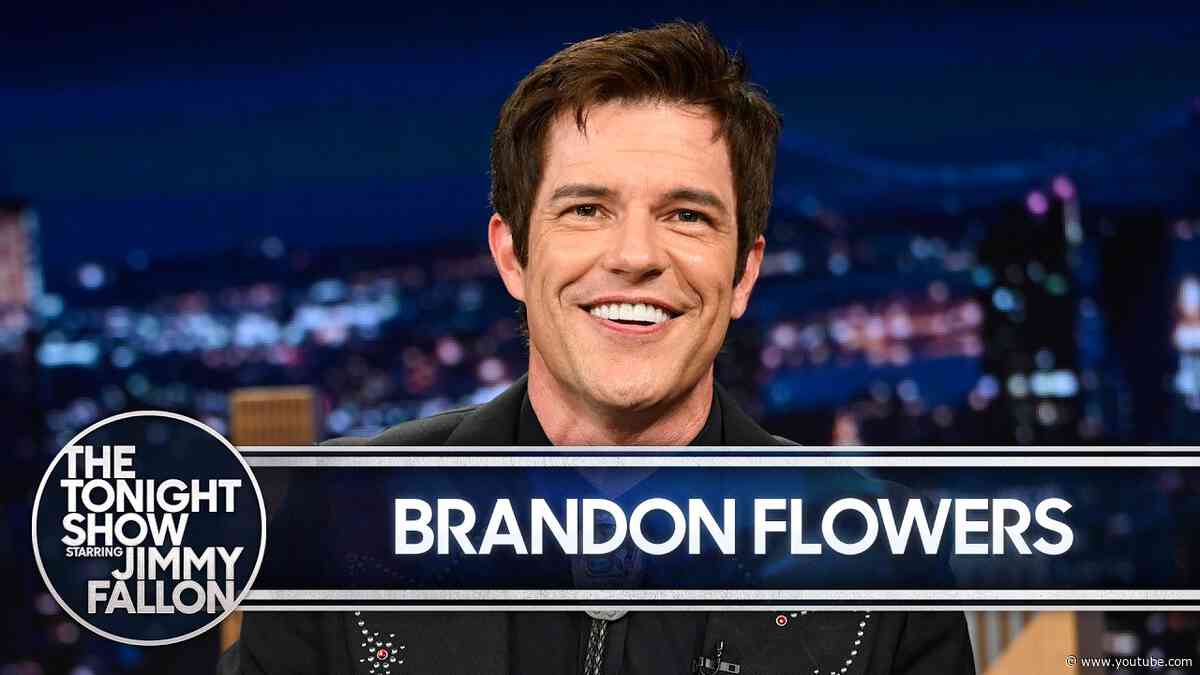 Brandon Flowers Performs a Musical Interview, Discusses His New Album THRASHER | The Tonight Show