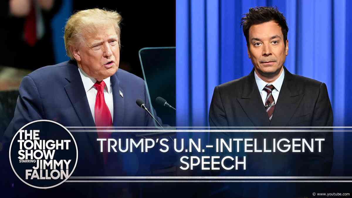 Trump Threatens to "Drive Iran into Hell" at UN Summit, Wants to Rename AI "Super Intelligence"