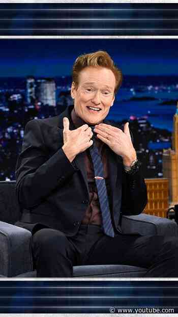 #ConanOBrien addresses his dramatic hairstyle change 😭 #FallonTonight