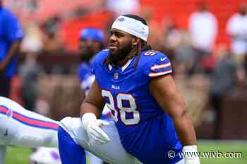 Bills defensive lineman T.J. Sanders out indefinitely after having appendectomy