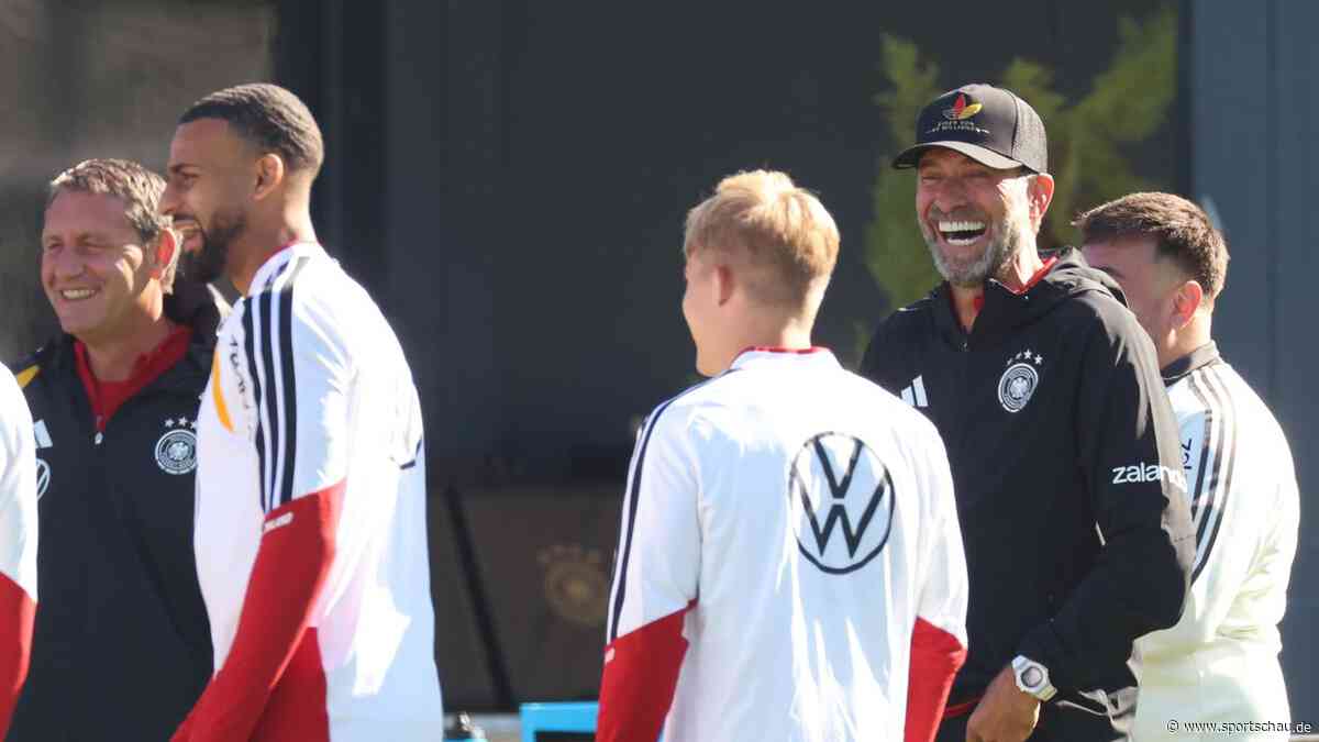 Bundestrainer Klopp legt gegen die Elftal los