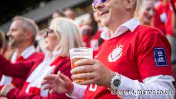 Andy Burnham hints 'unfair' ban on football fans drinking in stands could be lifted
