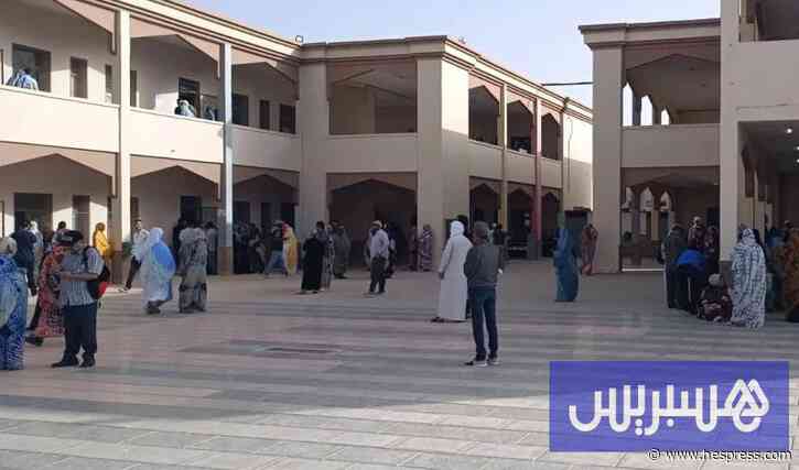 نسبة المشاركة تلامس 80% بالعيون