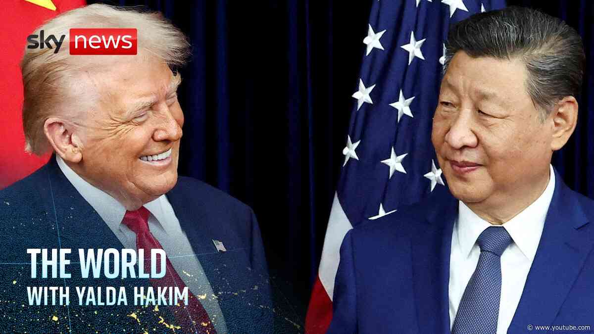 Just hours until Donald Trump meets Xi Jinping | The World with Yalda Hakim live from New York