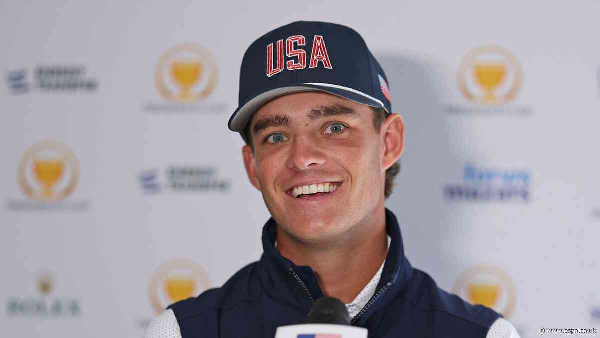 Star rookie Koivun paired with Thomas in opening Presidents Cup matches