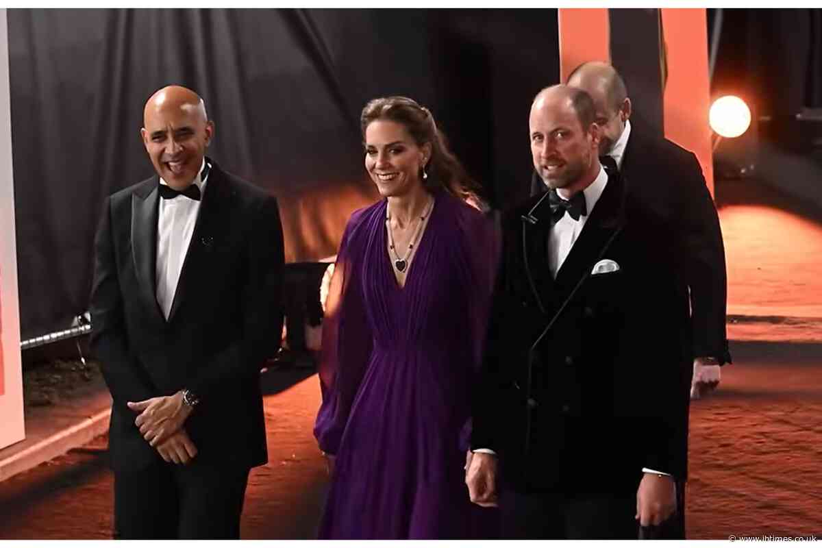 Kate Middleton Dazzles at 'Digger' World Premiere With Prince William, Tom Cruise and David Beckham
