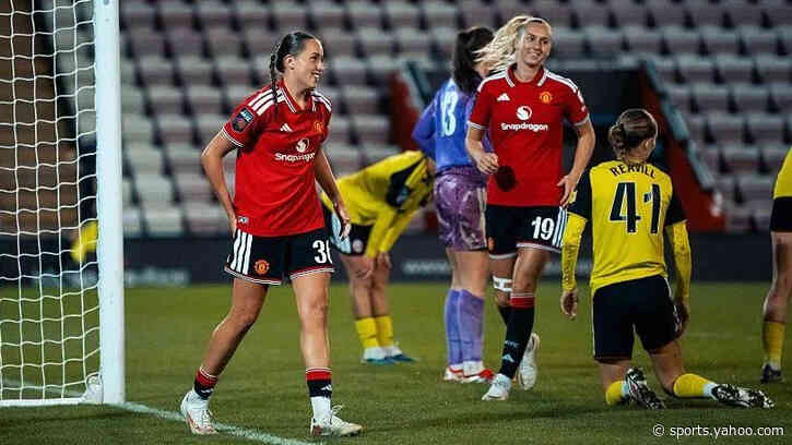 Man Utd put 10 past Blades as Olid gets first win