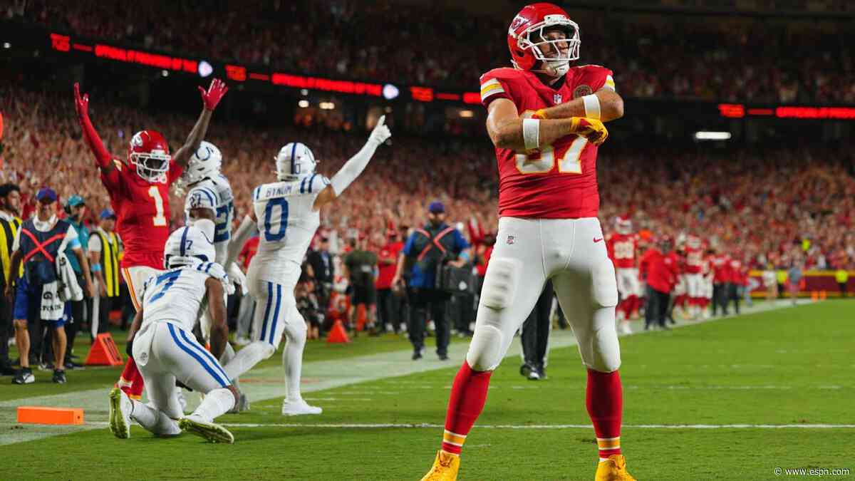'I'm sure she kicks him in the butt a little': How Swift wedding hasn't slowed Travis Kelce