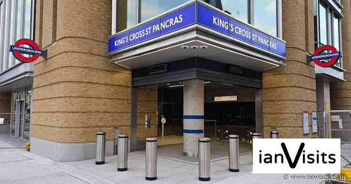 New step-free Tube entrance opens at King’s Cross St Pancras station
