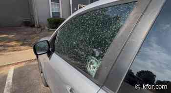 Shooting at apartment complex leaves car riddled with bullet holes