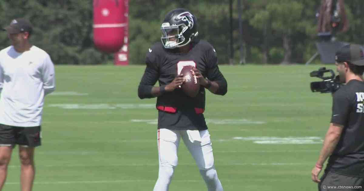Falcons heading to Green Bay with Michael Penix Jr. set to start