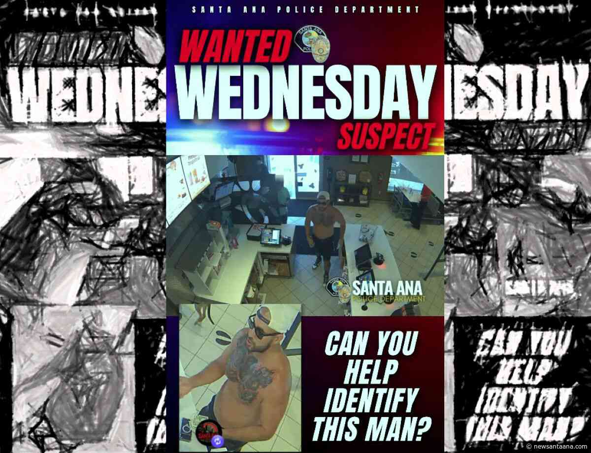 Santa Ana Police seek shirtless tattooed suspect who assaulted fast‑food worker