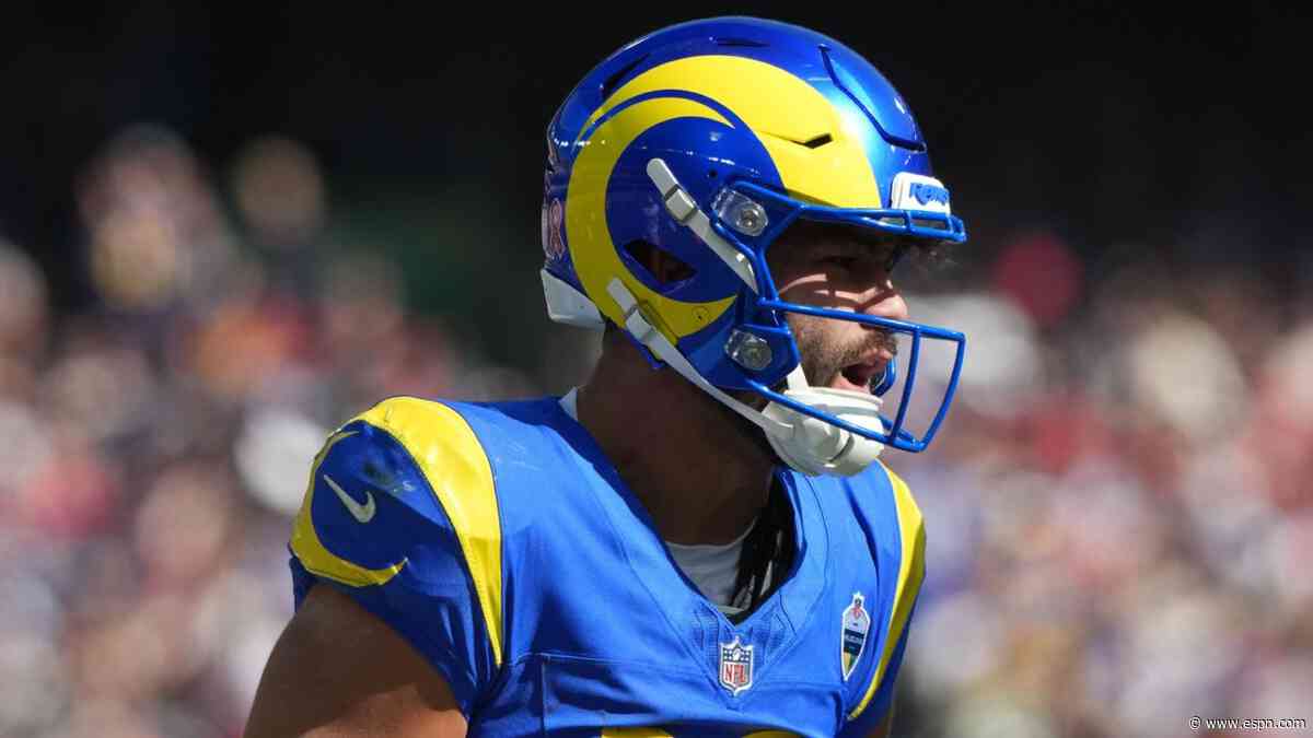 McVay says Nacua's injury not 'long-term' concern, but Rams being cautious