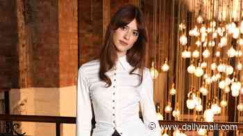 Daisy Edgar-Jones cuts a chic figure in a black and white look as she attends a Sense and Sensibility Q&A amid lukewarm reviews of the new film