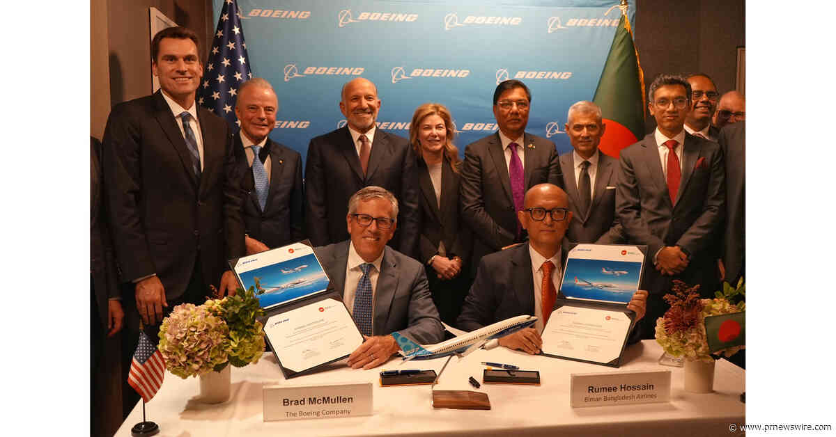 Biman Bangladesh Airlines Orders 11 More Boeing Jets to Expand Fleet