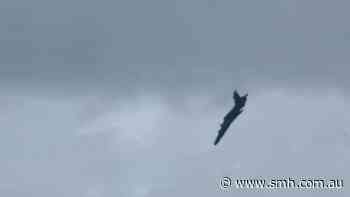 Close call for pilots and homes as RAF jet loses control and crashes