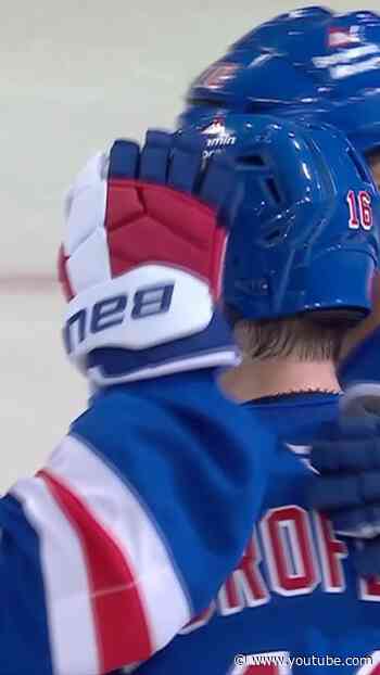 Pav with a rip 😮‍💨 #paveldorofeyev #nyr #nhl #hockey #goal