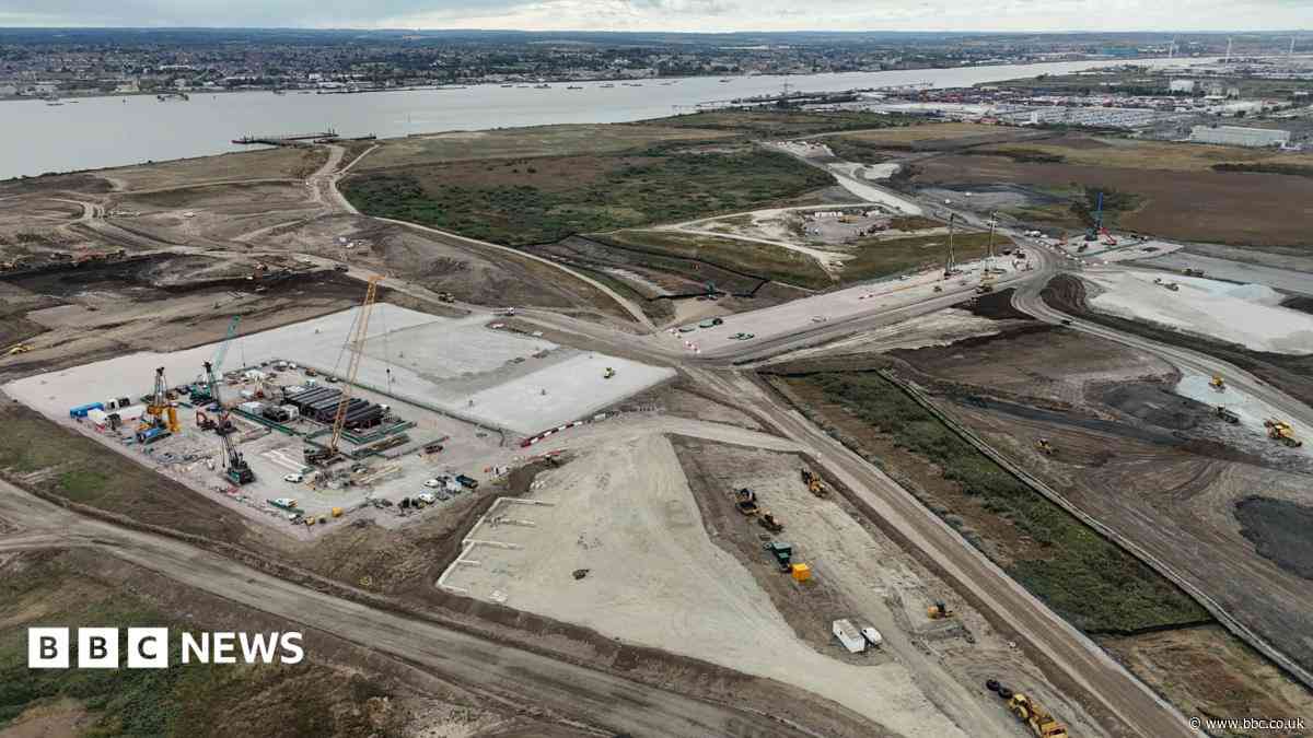 Works on £10.6bn Lower Thames Crossing progress