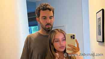 Top lawyer moved on from wife with glamorous younger bad girl who LOVES to gush over him on Instagram... until rock throwing and strangulation incident erupted during walk with baby near $2.2m mansion